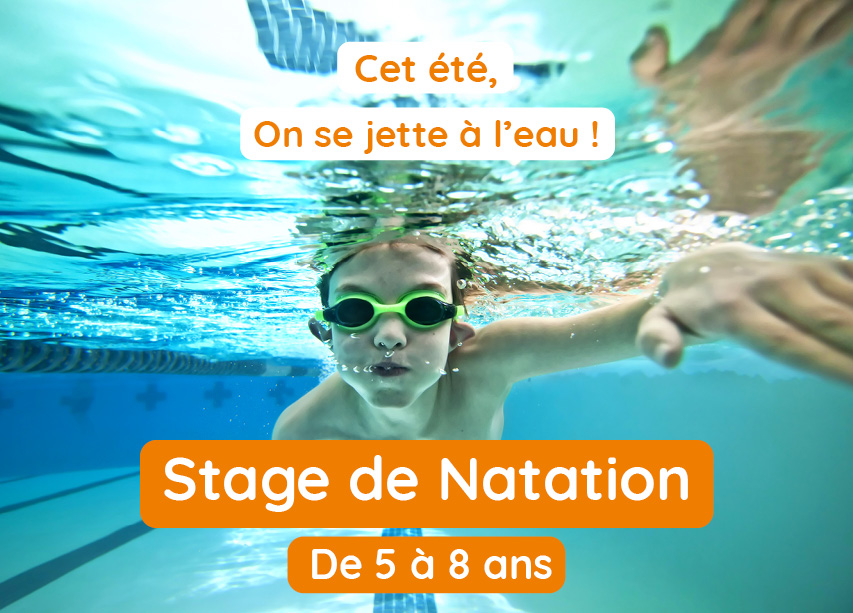 Des stages de natation cet été !