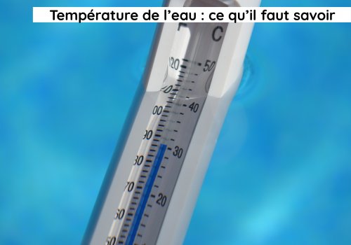 température de l'eau
